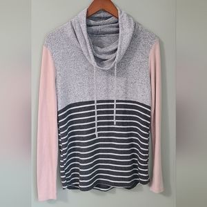 Staccato cowl neck top